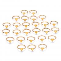Zinc Alloy Finger Ring, plated & for woman, US Ring 