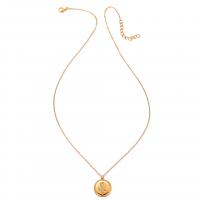 Zinc Alloy Necklace, with 2inch extender chain, Rose, gold color plated, adjustable & oval chain & for woman Approx 22 Inch 