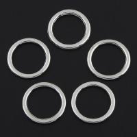 Zinc Alloy Linking Ring, Donut, platinum color plated Approx 11mm 