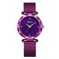 BIDEN® Watch Collection, Stainless Steel, with Glass & Zinc Alloy, Japanese movement, plated, Life water resistant & starry design & for woman 33.5mm Approx 8.8 Inch 