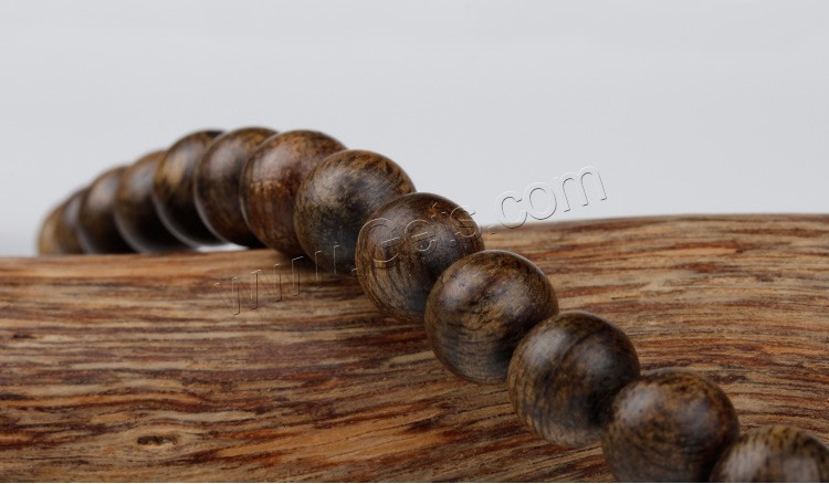 Aloewood Bracelet de perles de prière, naturel & unisexe & normes différentes pour le choix, Environ 108PC/boîte, Vendu par boîte