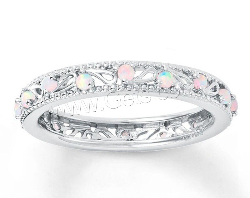 Латунное кольцо с стразами, Латунь, покрытый платиной, разный размер для выбора & Женский & со стразами, продается PC