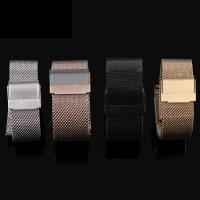 ステンレス鋼腕時計バンド, ステンレス, メッキ, ユニセックス & メッシュ チェーン & 異なるスタイルを選択, 穴:約 1-2mm, 売り手 ストランド