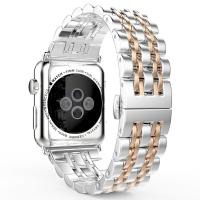 Edelstahl Uhrband, plattiert, zu Apple Watch & verschiedene Stile für Wahl, Länge:ca. 8 ZollInch, verkauft von PC