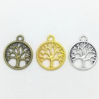 Zinc Alloy Jewelry Pendants, Tree, plated Approx 3mm 