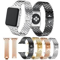 acier inoxydable bracelet de montre, Placage, pour montre apple & normes différentes pour le choix, plus de couleurs à choisir Environ 7.5 pouce, Vendu par PC