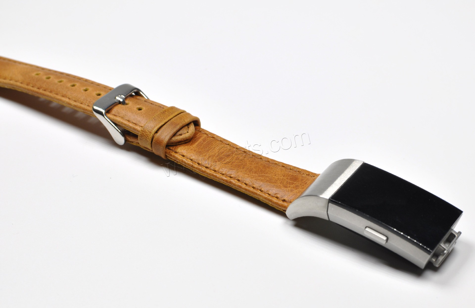 Faux Leather Watch Band, for apple watch & different size for choice, more colors for choice, Length:Approx 7.7 Inch, Sold By PC