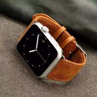 Faux cuir bracelet de montre, pour montre apple & normes différentes pour le choix, plus de couleurs à choisir Environ 7.7 pouce, Vendu par PC