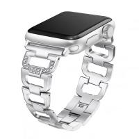 acier inoxydable bracelet de montre, Placage, pour Apple Watch & normes différentes pour le choix & styles différents pour le choix & pour homme, Vendu par PC