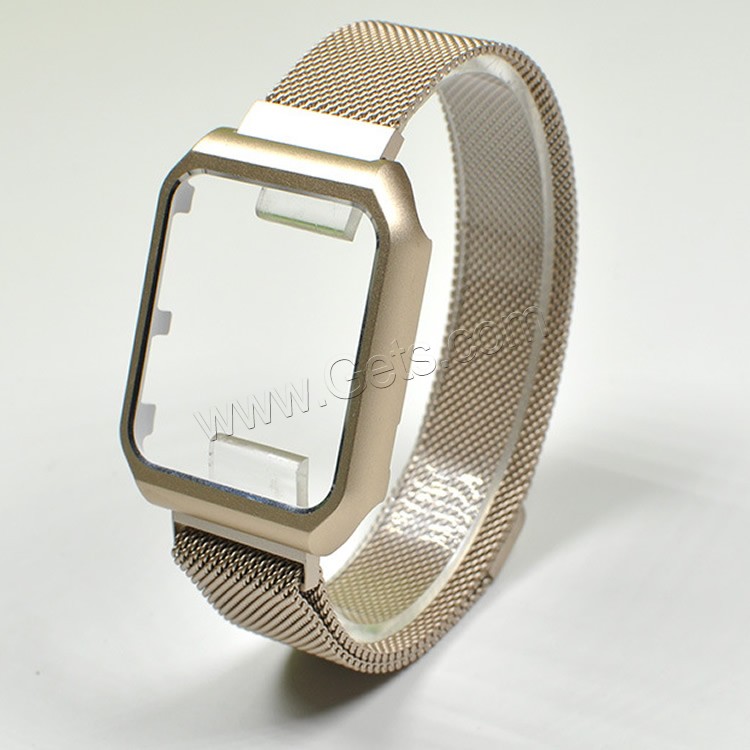 Edelstahl Uhrband, mit Aluminiumlegierung, plattiert, zu Apple Watch & verschiedene Größen vorhanden & verschiedene Stile für Wahl, verkauft von PC