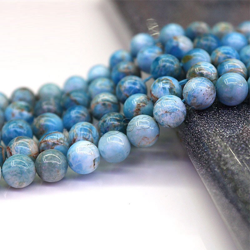 Apatite Beads, Apatites, polished, DIY & different size for choice, Hole:Approx 1mm, Sold By Strand