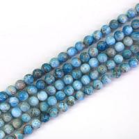 Apatite perles nature, Apatites, poli, DIY & normes différentes pour le choix Environ 1mm, Vendu par brin