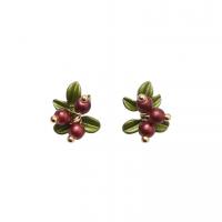 Zinc Alloy Stud Earring, plated & for woman 12mm 