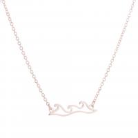 Stainless Steel Jewelry Necklace, plated, oval chain & for woman Approx 17.72 Inch 