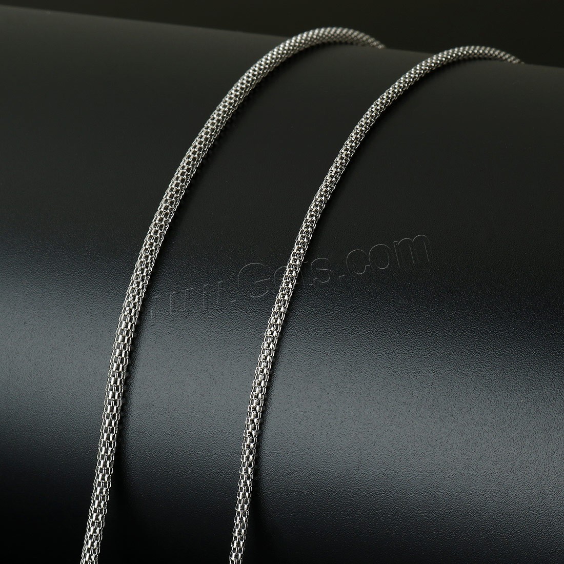 Maille en acier inoxydable chaîne, avec bobine plastique, normes différentes pour le choix & chaîne de maille, couleur originale, Environ 10m/bobine, Vendu par bobine