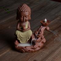 Incense Smoke Flow Backflow Holder Ceramic Incense Burner, Porcelain 