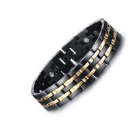 нержавеющая сталь браслет, длина:Приблизительно 8.9 дюймовый, продается Strand
