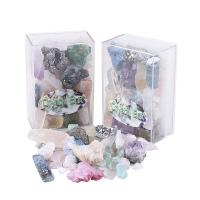 Полудрагоценный камень Коробочные украшения Драгоценный камень, геометрических, разноцветный продается Box