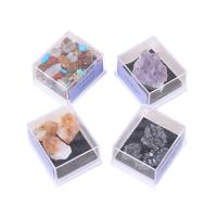 Полудрагоценный камень Коробочные украшения Драгоценный камень, различные материалы для выбора, Много цветов для выбора продается Box