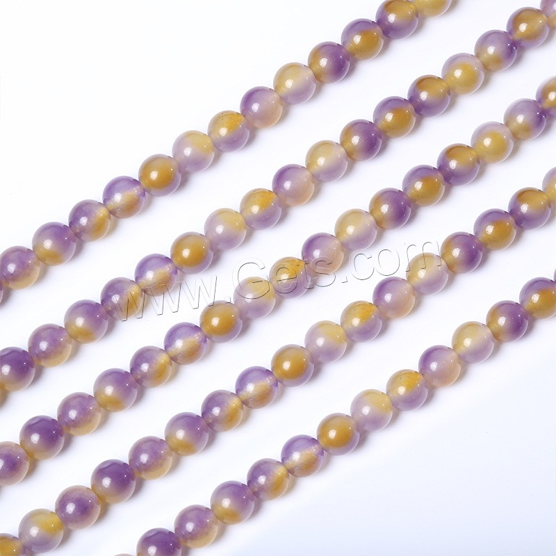 Natural Ametrine Beads, polished, different size for choice, Hole:Approx 1mm, Sold By Strand