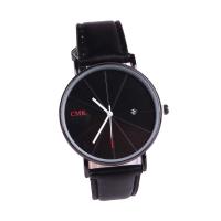 Women Wrist Watch, PU Leather, with Alloy, Chinese movement, plated & for woman Approx 9 Inch 