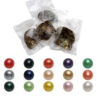 Akoya Cultured Pearls Wish Pearl Oyster, Round, mixed colors, 7-8mm 