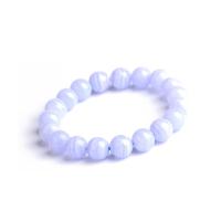 Sodalite Bracelet, polished, Unisex & radiation protection, blue Approx 7.5 Inch 