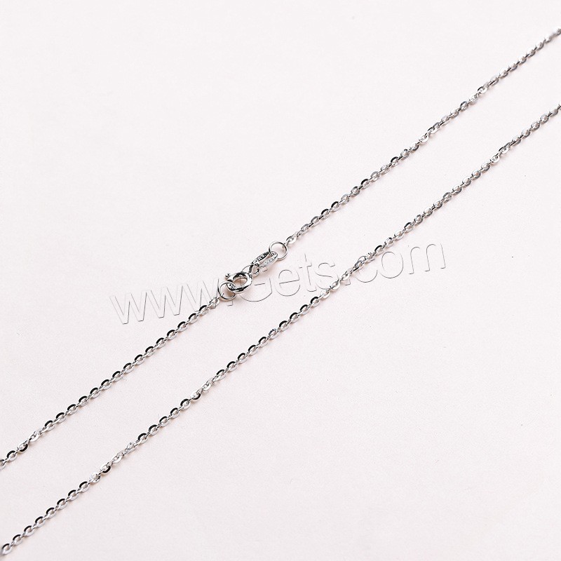Латунная цепочка с овальными звеньями, Латунь, Другое покрытие, различной длины для выбора & Овальный цепь, Много цветов для выбора, 1.3mm, продается Strand