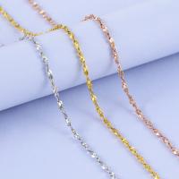 Brass Beading Chains, plated, Babys Breath Chain 