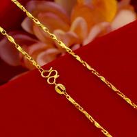 Handmade Brass Chain, gold color plated, Korean style 2mm Approx 17.72 Inch 