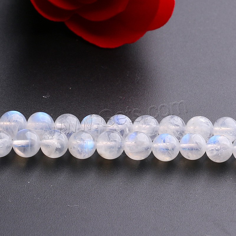 Moonstone Beads, polished, different size for choice & different styles for choice, Hole:Approx 1mm, Sold By Strand