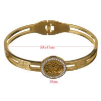 Stainless Steel Bangle, 16mm, Inner Approx 