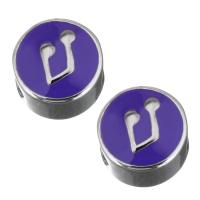 Stainless Steel European Beads, with enamel, Music Note, original color Approx 5mm 