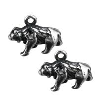 Stainless Steel Animal Pendants, original color Approx 1.5mm 
