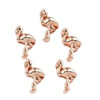 Zinc Alloy Spacer Bar, Bird, rose gold color plated Approx 
