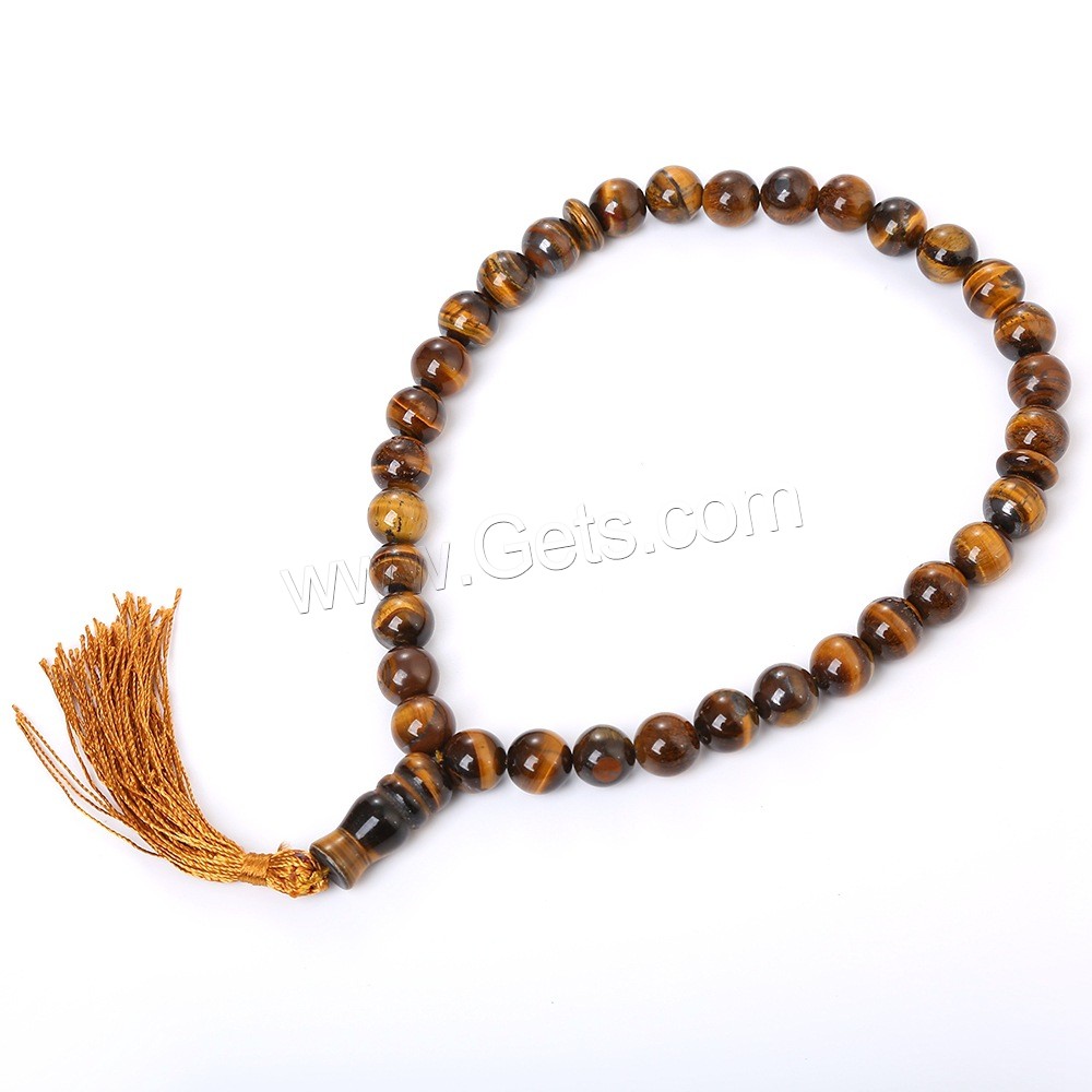 Tiger Eye Hanging Ornaments, different size for choice, 33PCs/Strand, Sold By Strand
