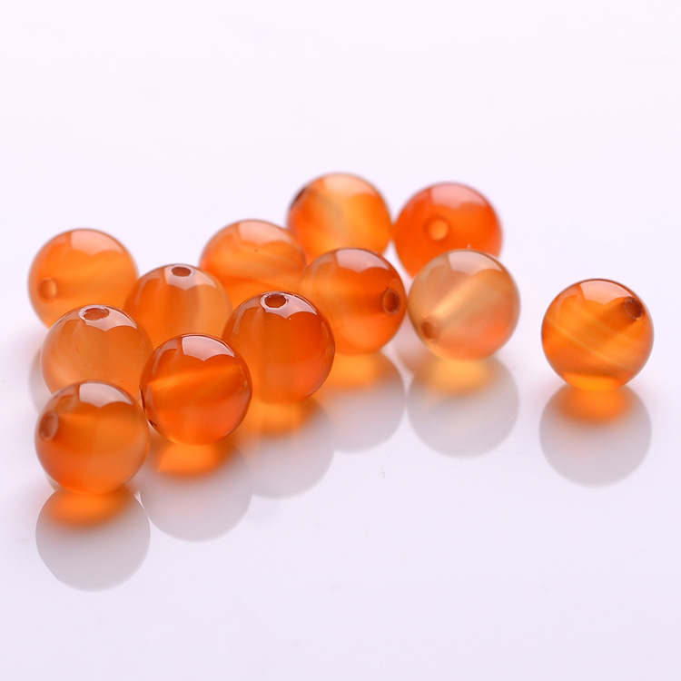 Original Farbe Achat Perlen, Originale Farbe Achat, rund, natürlich, verschiedene Größen vorhanden, Grade AAAAAA, Bohrung:ca. 1mm, Länge:ca. 15 ZollInch, verkauft von Strang