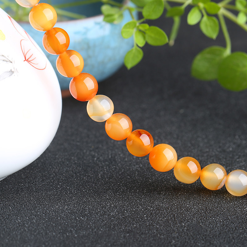 Original Farbe Achat Perlen, Originale Farbe Achat, rund, natürlich, verschiedene Größen vorhanden, Grade AAAAAA, Bohrung:ca. 1mm, Länge:ca. 15 ZollInch, verkauft von Strang