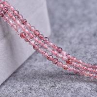 Strawberry Quartz Beads, natural, DIY & faceted, pink, 3MM Approx 14 Inch, Approx 