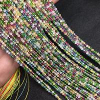 Gemischte Farbe Quarz Perlen, Regenbogen Quarz, poliert, DIY & facettierte, farbenfroh, 2MM, Länge:ca. 16 ZollInch, ca. 200/Strang, verkauft von Strang