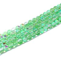 Natural Moonstone Beads, polished, DIY green Approx 15 Inch 