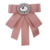 Cinta de ornamento de mariposa, fibra química, Lazo, para mujer & con diamantes de imitación, más colores para la opción, 125mmx100mm, Vendido por UD