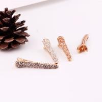 Alligator Hair Clip, Zinc Alloy, plated, for woman nickel, lead & cadmium free, 60mm 