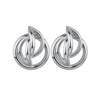 Zinc Alloy Stud Earring, plated, for woman 37*30mm 