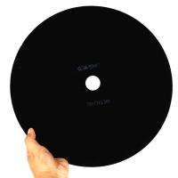 Абразивный материал Измельченное колесо, Плоская круглая форма, жесткой одежды & разный размер для выбора, черный, продается PC