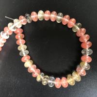 Watermelon Bead, polished, DIY multi-colored Approx 15 Inch 