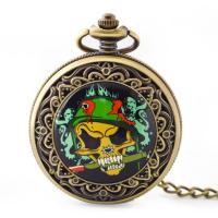 Pocket Watch, Zinc Alloy, Chinese movement, gold color plated, Unisex 47MM Approx 31 Inch 
