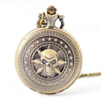 Pocket Watch, Zinc Alloy, with Plastic, Chinese movement, antique brass color plated, Unisex, metallic color plated, 40MM Approx 31 Inch 