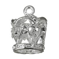 Brass Jewelry Pendants, Crown 1mm Approx 1.5mm 