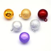 Messing Christmas Bell, plattiert, zufällig gesendet & verschiedene Größen vorhanden, 50PCs/Menge, verkauft von Menge
